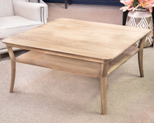 Gat Creek Elana Square Cocktail Table in Maple Barley Finish