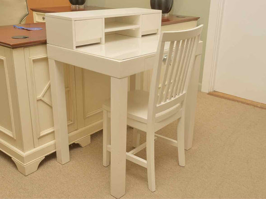 Pottery Barn Kids  'Morgan'  Ivory Finish  Writing Desk & Hutch