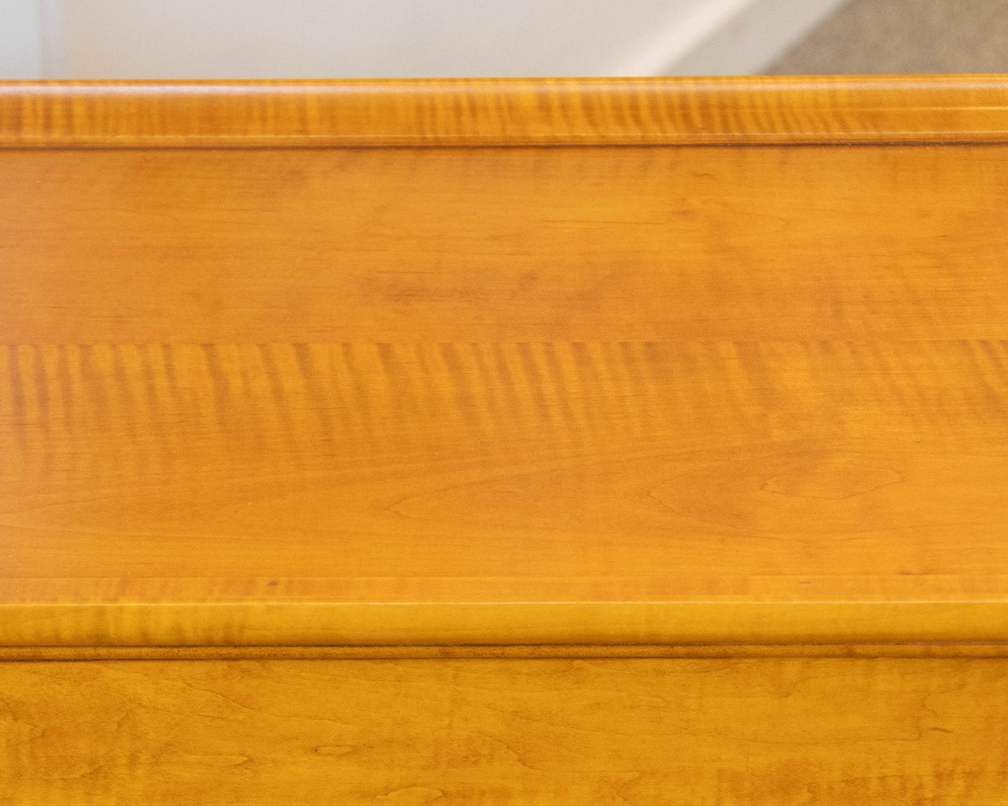 Eldred Wheeler Tiger Maple Tea Table