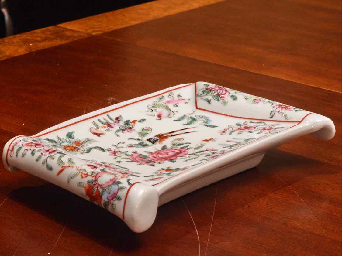 Rose Canton Soap Dish