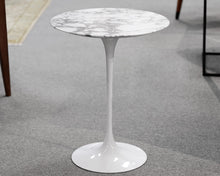 Knoll Tulip Accent Table With Marble Top