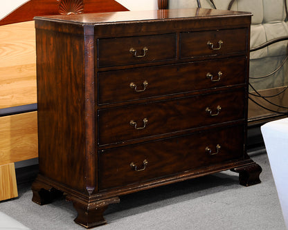 Mitchell Gold 5-Drawer Dark Oak Chest