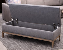 Restoration Hardware Upholstered Storage  Bench