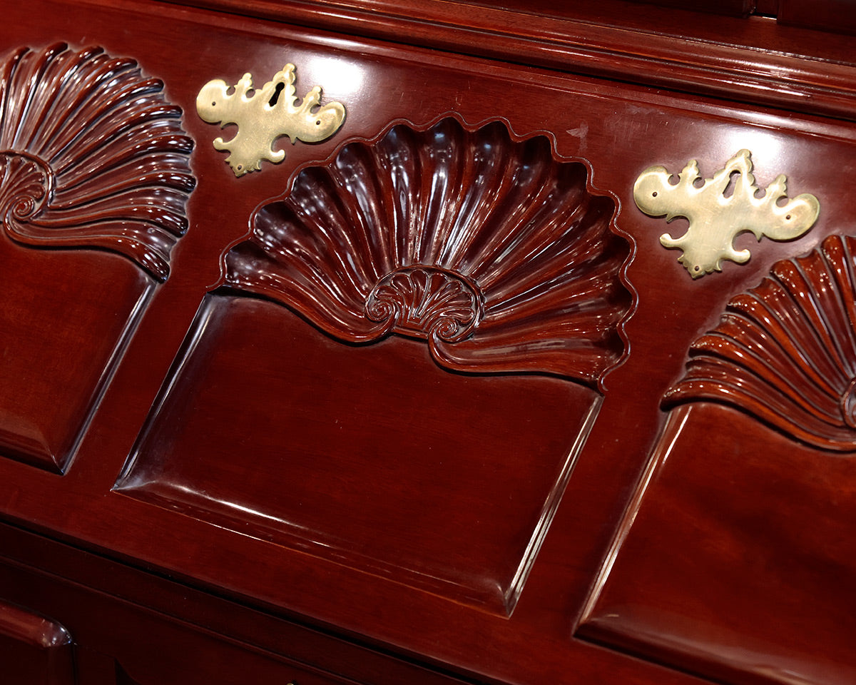 Kindel Winterthur Mahogany Goddard Secretary Desk