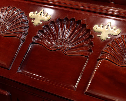 Kindel Winterthur Mahogany Goddard Secretary Desk