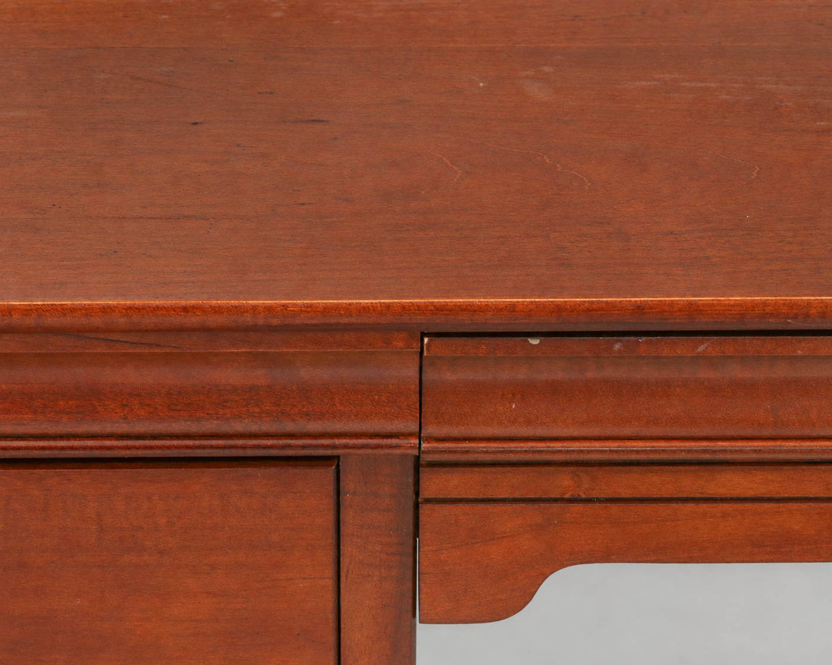 Stanley Young America Cherry Finish 3 Drawer Desk