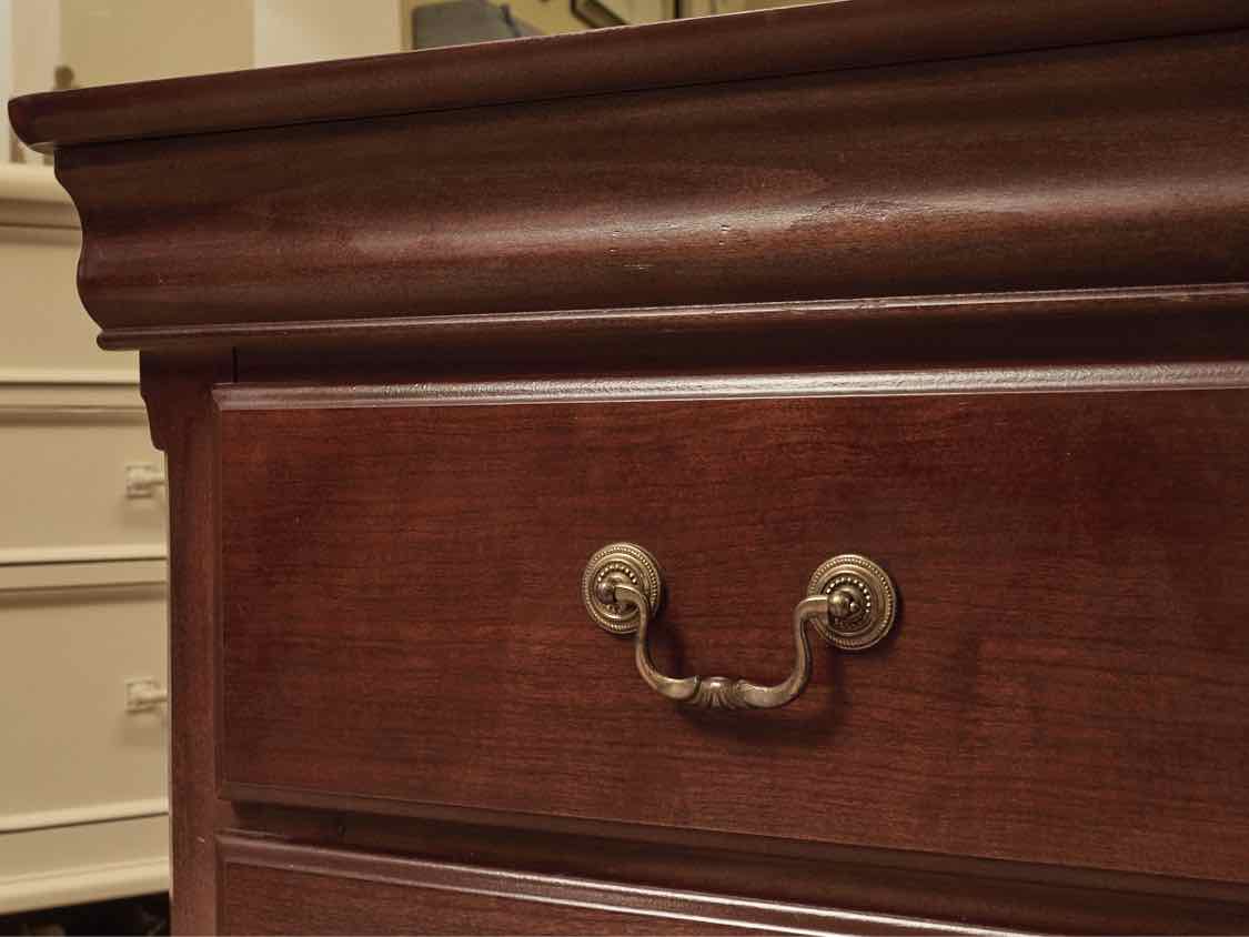 Cherry 2 Drawer Nightstand