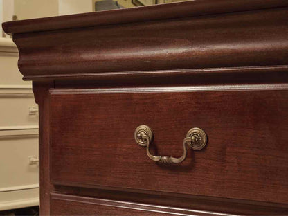 Cherry 2 Drawer Nightstand