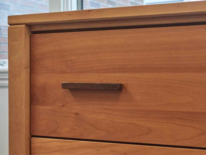 Solid Cherry Six Drawer Dresser