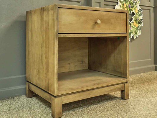 Gat Creek "Gerard" Maple 1 Drawer Nightstand