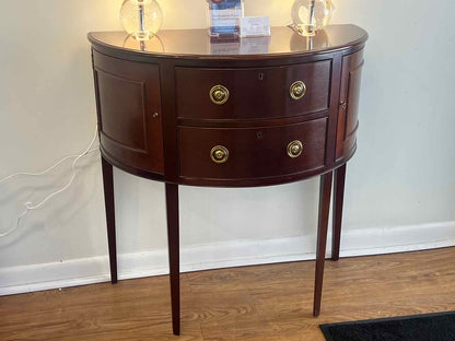 Baker Mahogany Demilune