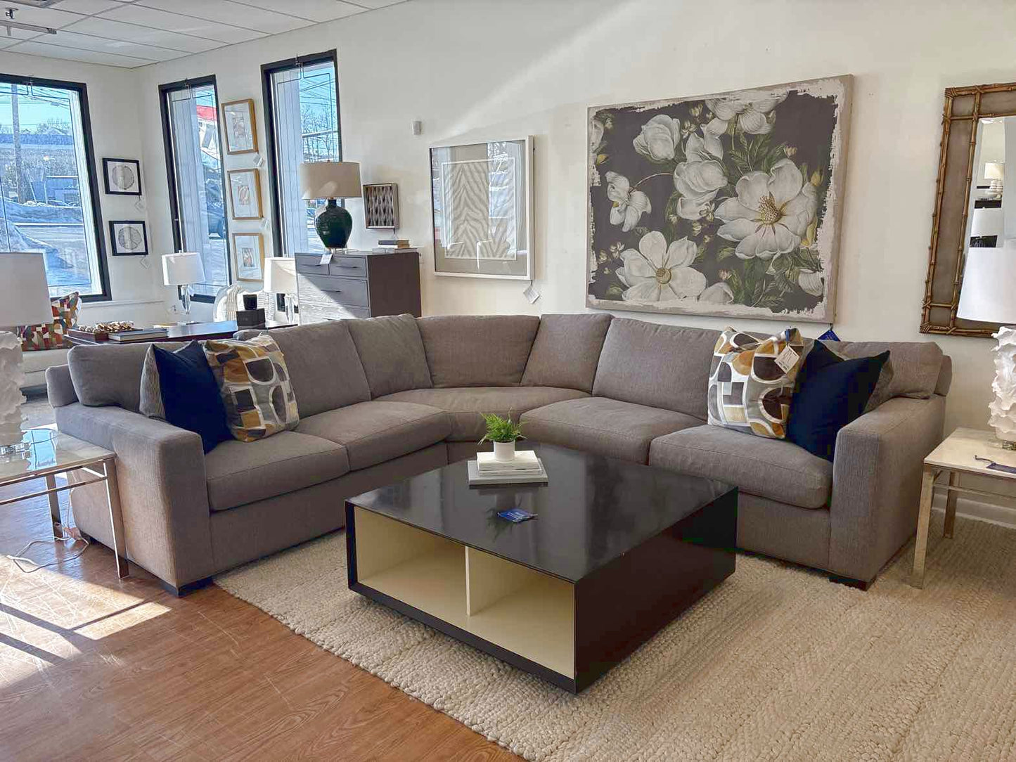 Crate & Barrel 'Axis' Sectional