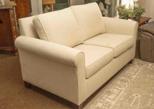 Pottery Barn 'Cameron' Oatmeal Boucle Upholstered 2 Cushion  Loveseat