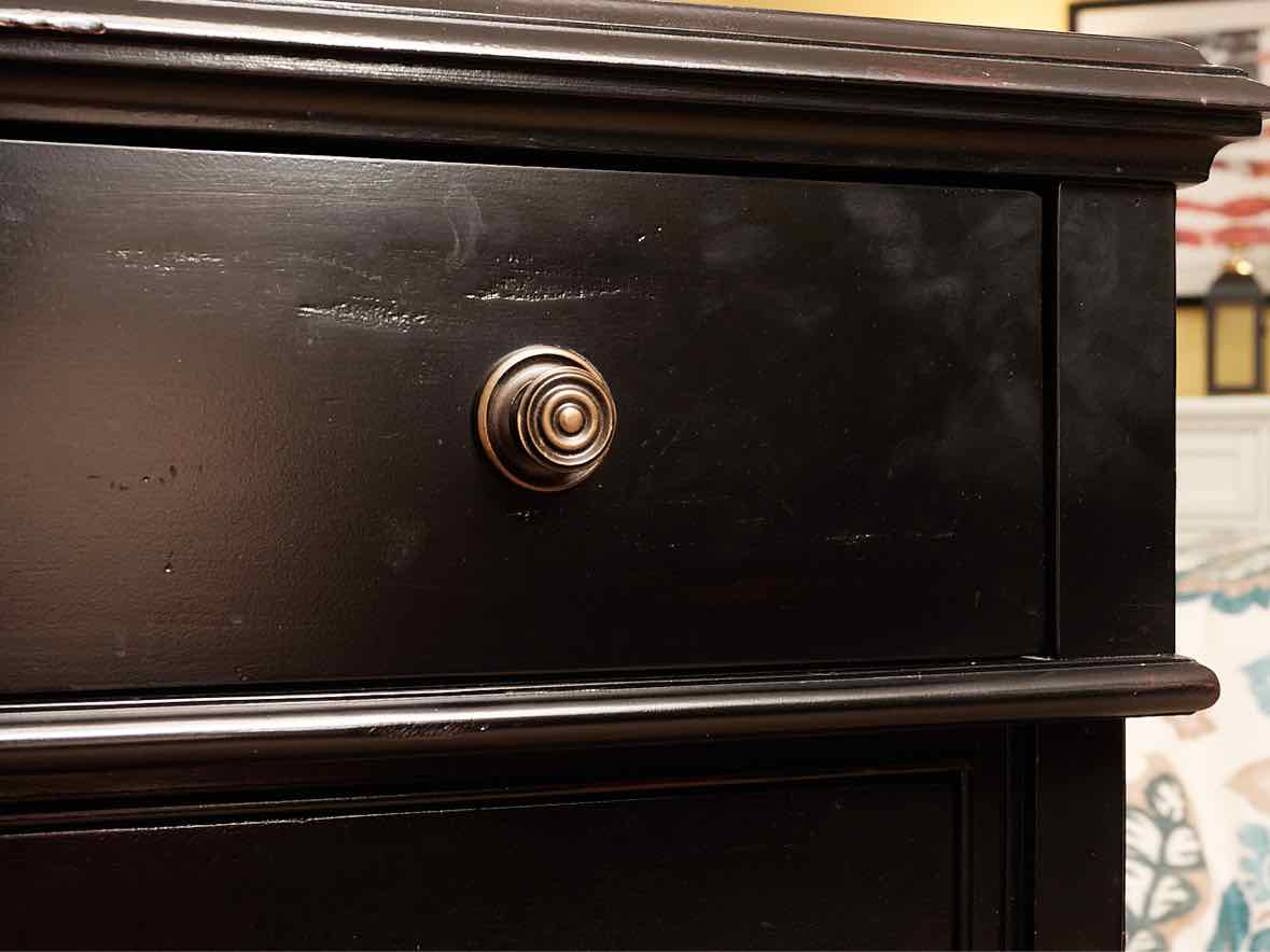 Pottery Barn  Black Finish 9 Drawer Dresser