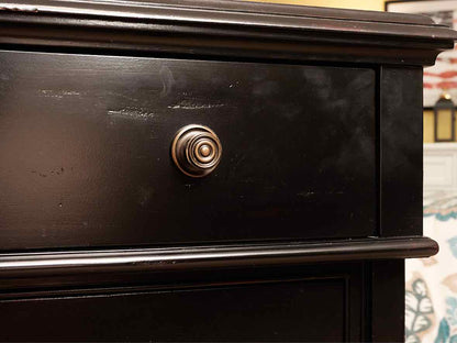 Pottery Barn  Black Finish 9 Drawer Dresser