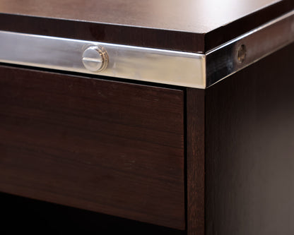 Pair of RH "Rivet Industrial" Nightstands
