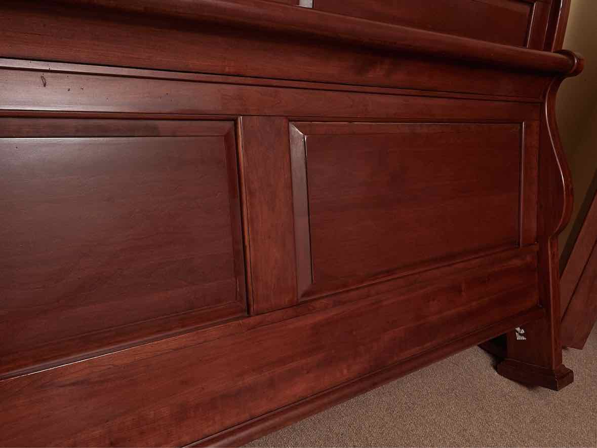 Bob Timberlake Cherry Panel  Sleigh King Bed