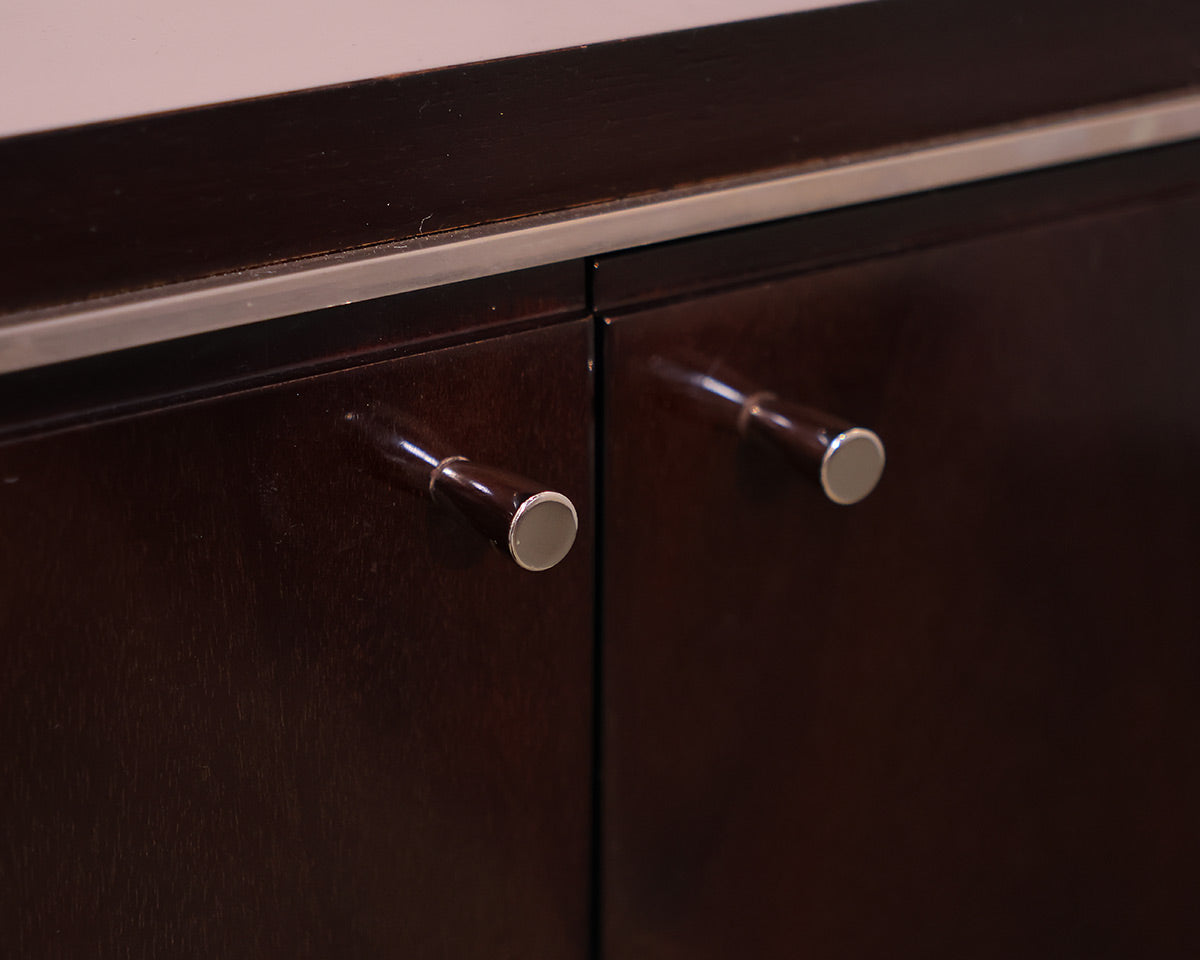 Barbara Barry Mahogany Credenza