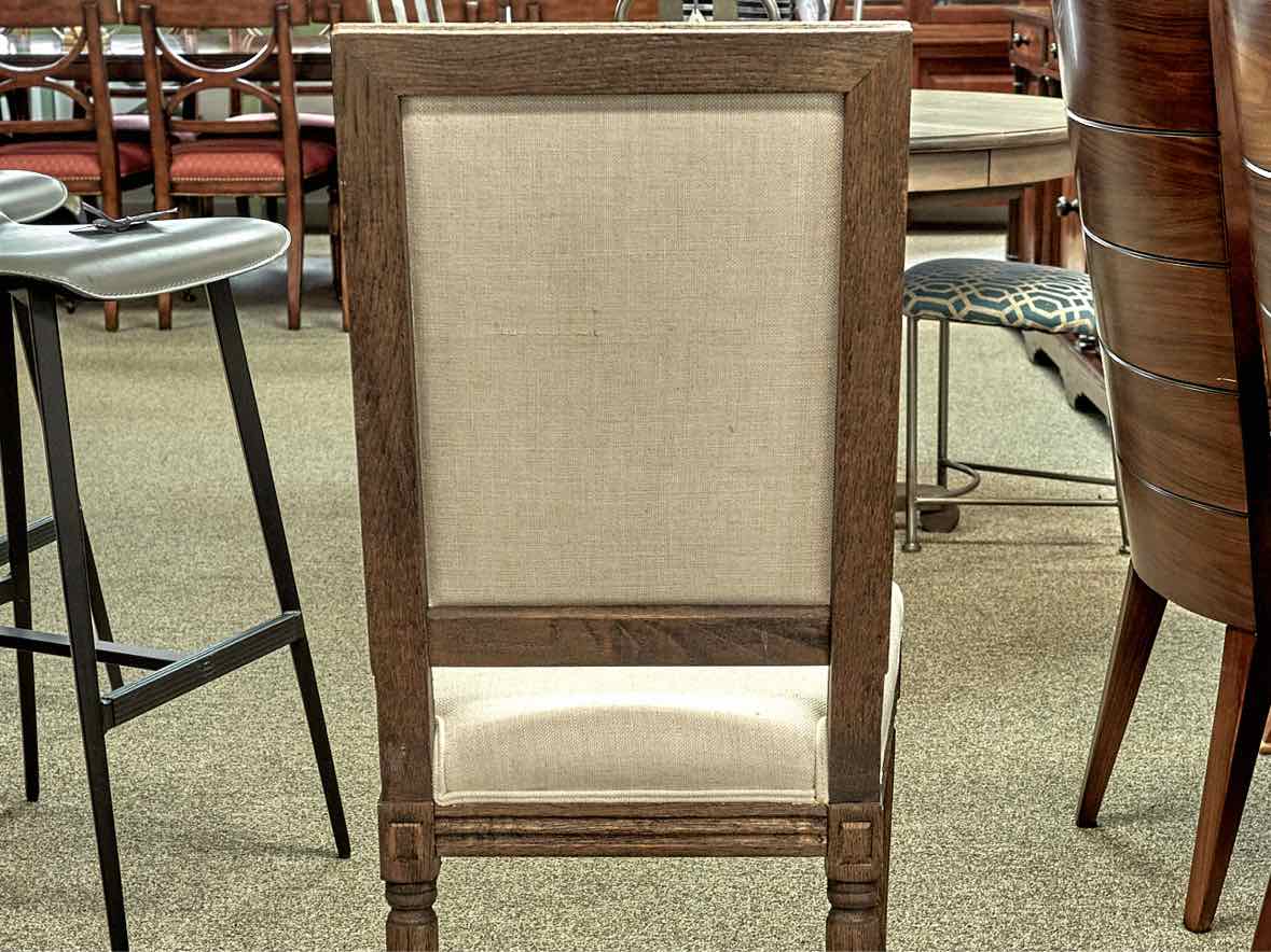 Set of 6 Restoration Hardware Vintage French Squareback Dining Chairs