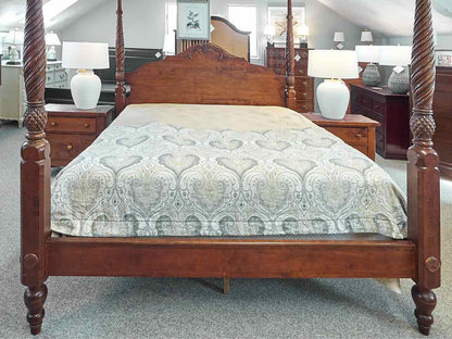 Ethan Allen British Classics Cherry Stain  King Bed