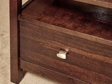 A.A. Laun Dark Cherry Stain  Media Furniture