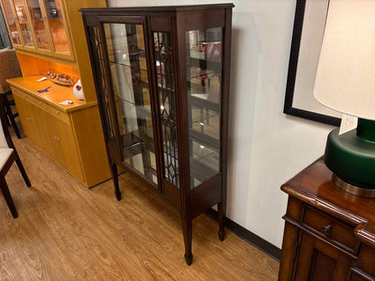 Mahogany and Glass Display Cabinet