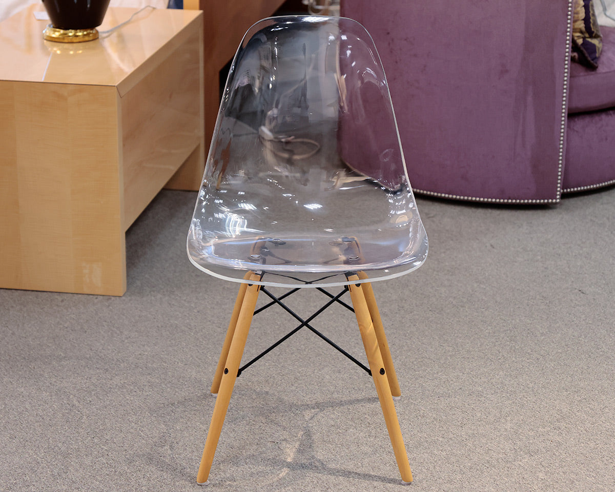 Contemporary Acrylic Office Chair