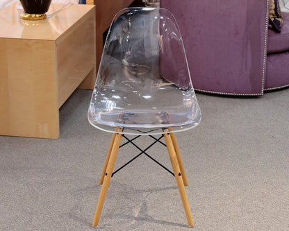 Contemporary Acrylic Office Chair
