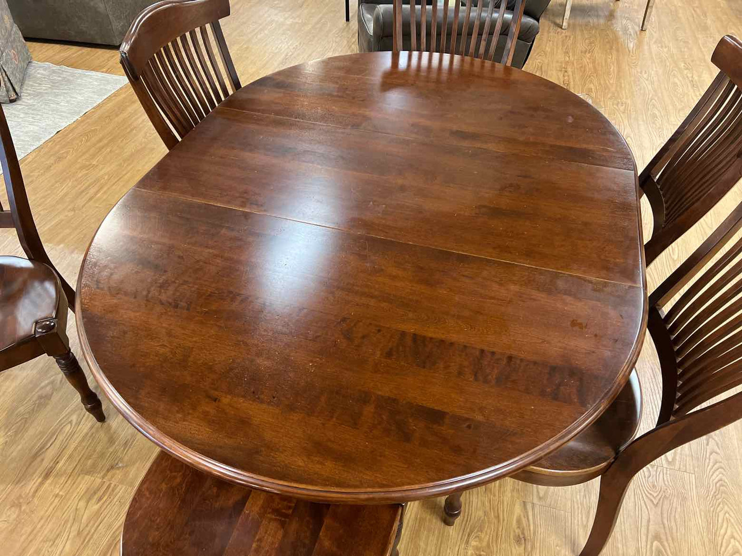 Nichols & Stone Cherry Dining Table and Chairs