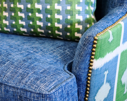 Pair of Mitchell Gold + Bob Williams Wing Back Chairs