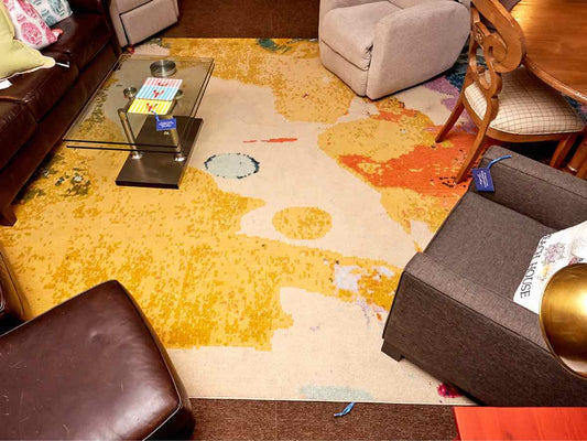 Casablanca Collection Poly & Cotton Area Rug