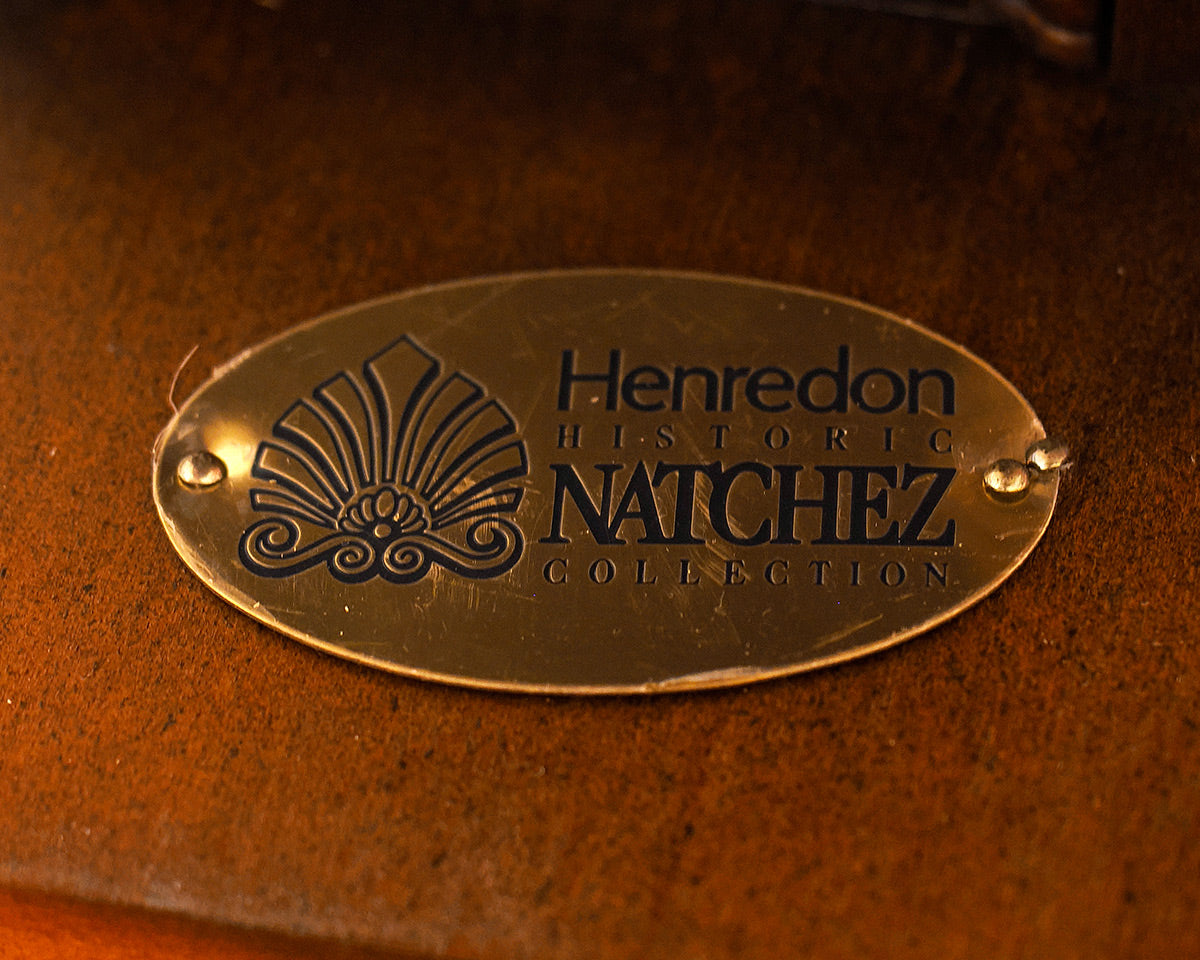 Henredon Mahogany Inliad Dining Table