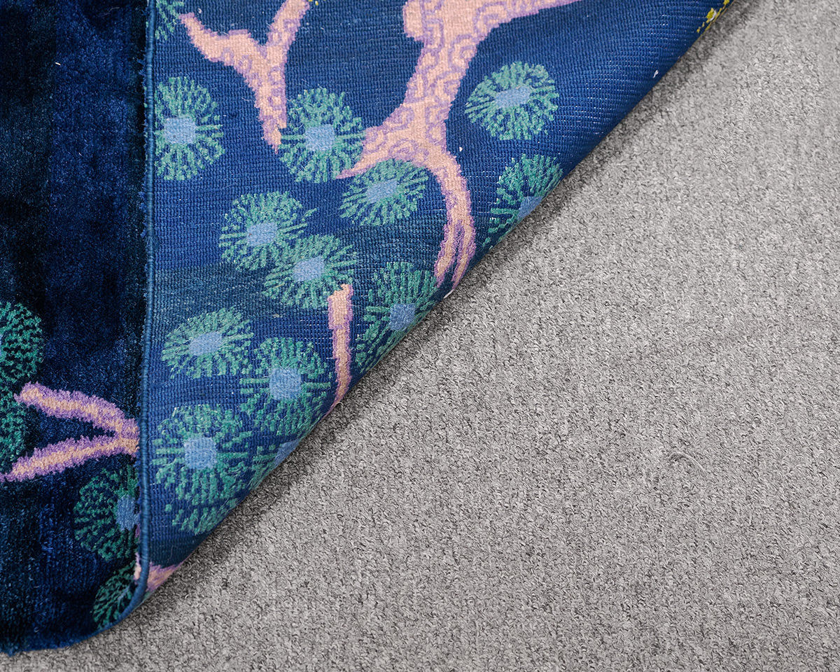 Carini Lang 'Tree and Cloud' 10'x14' Area Rug