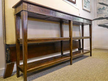 Theodore Alexander Rustic 'Castle Bromwich' Collection Mahogany Console
