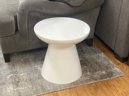 PB Kids 'Collins' White Lacquer Accent Table