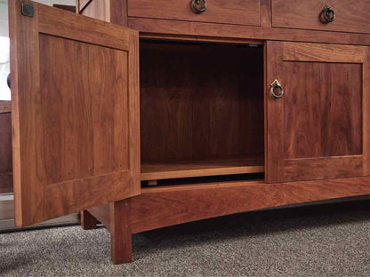 Solid Cherry Mission Style Server