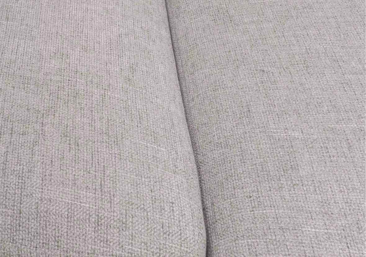 Ashley 5 Piece Cloud Grey Upholstered Sectional with Chaise