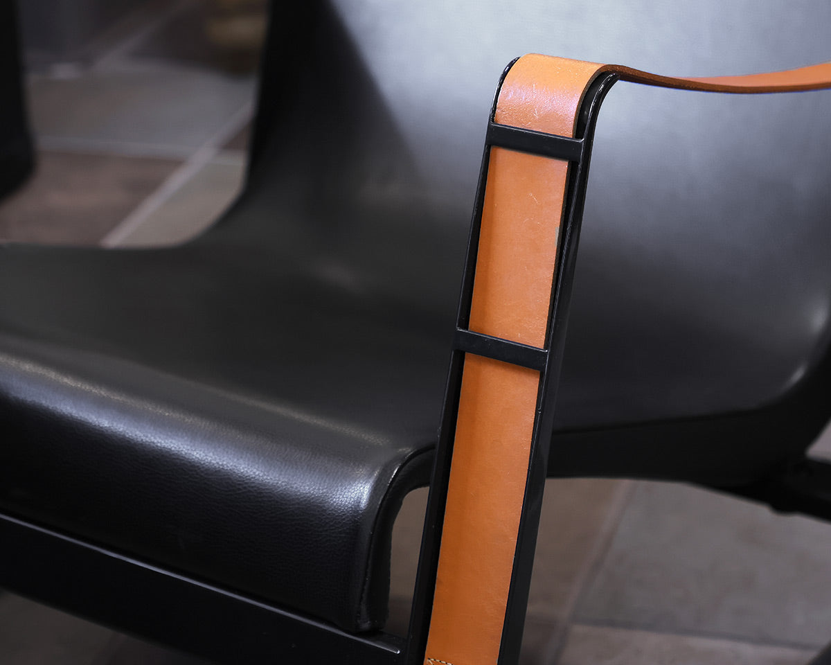 Pair of "Jean Prouve" by Cite Lounge chairs
