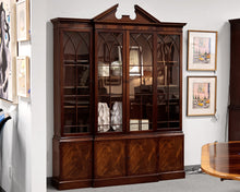 Mahogany Breakfront Cabinet