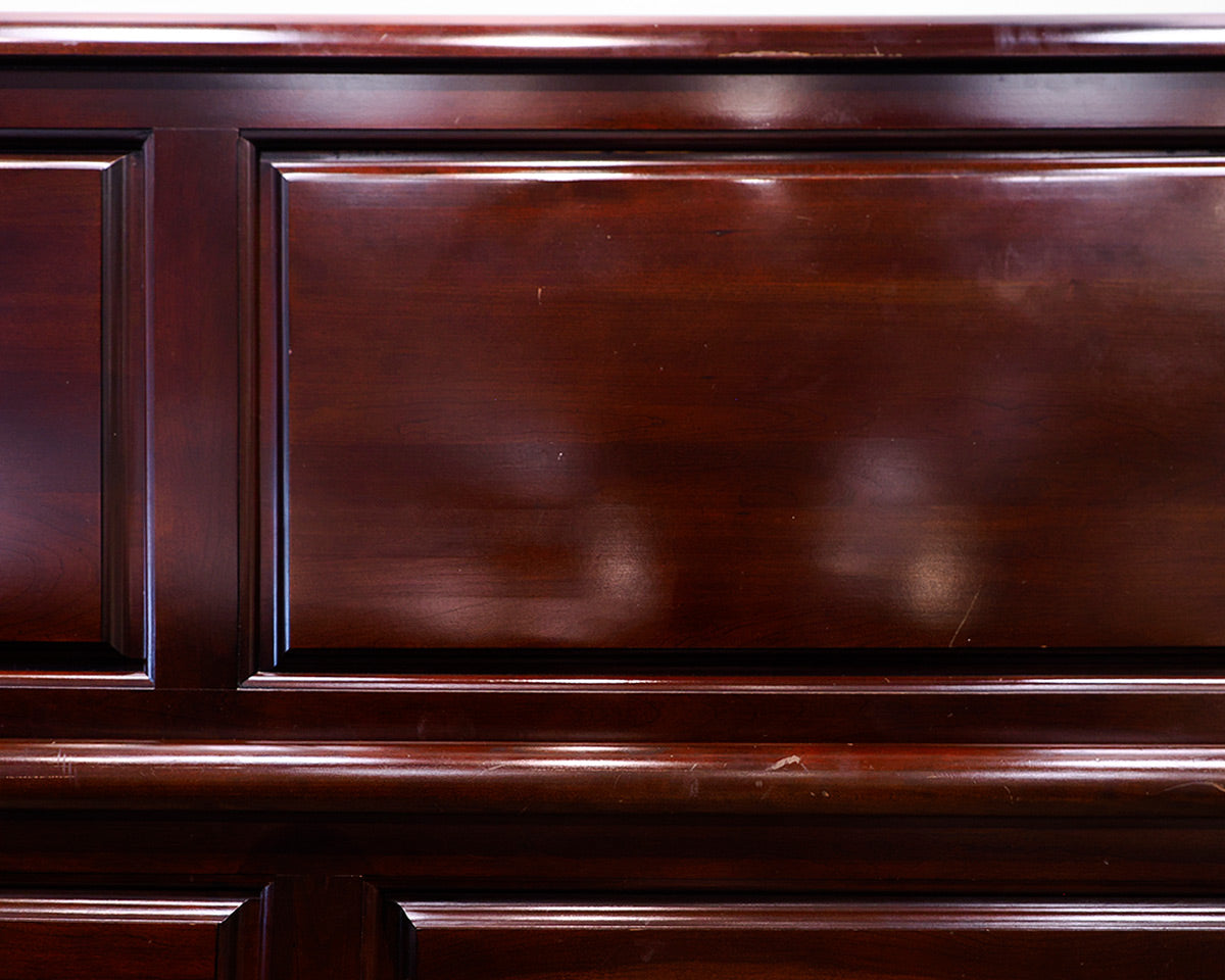 Century Furniture Mahogany King Bed Frame