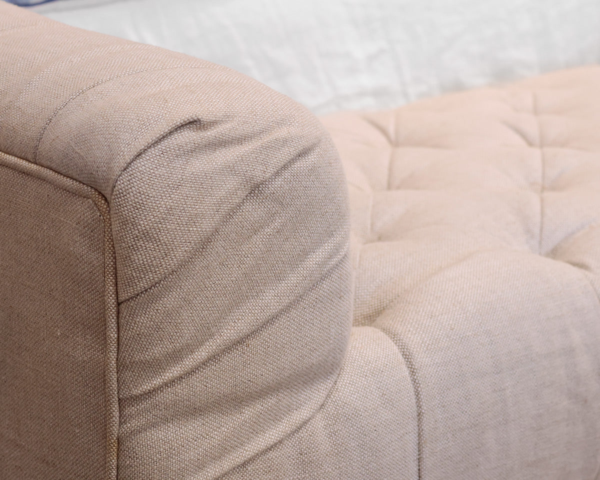 RH Tufted Upholsered Bench