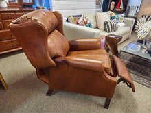 Ethan Allen 'Townsend'  Recliner in Old English Saddle Top Grain Leather