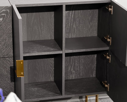 CB2 Jax Cerused Entry Way Cabinet