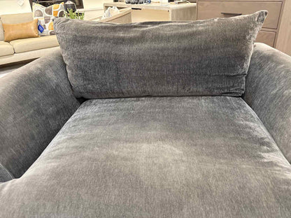 Arhaus 'Emory' Chair and a Half w/ Ottoman