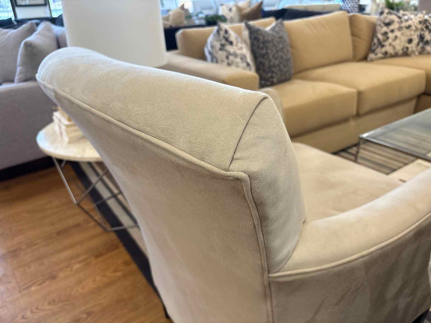 Pair of Pottery Barn 'Marcel' Arm Chairs