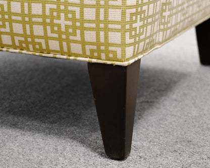 Pair of Ethan Allen Geometric Chairs