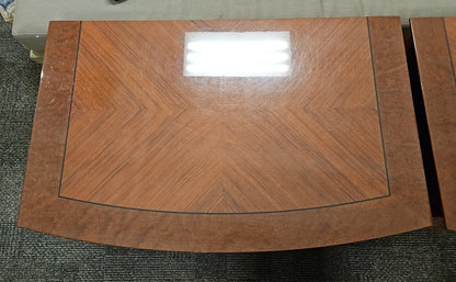 Excelsior Pair of Lacquer Nightstands