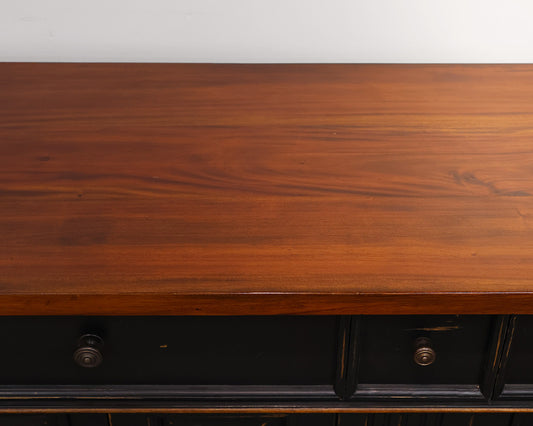 Vintage Walnut Two-Toned Sideboard