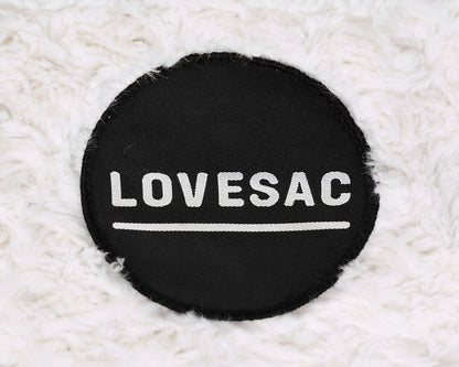 Lovesac Citysac Chair in Cream "Chinchilla Pour"