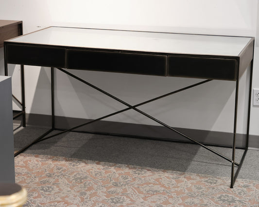 Restoration Hardware Gramercy Mirrored Desk